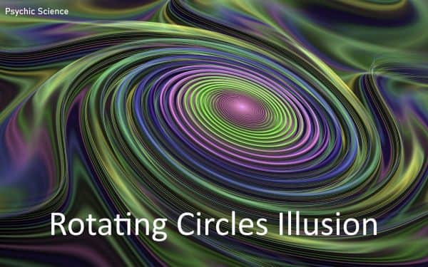 Rotating Circles Illusion