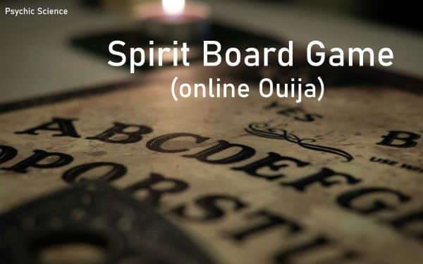 Spirit Board (Ouija) Game