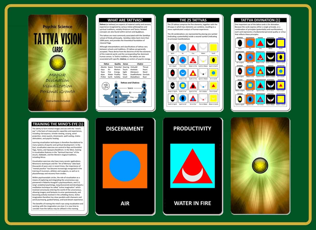 I Ching Oracle Divination Cards by Michael Daniels