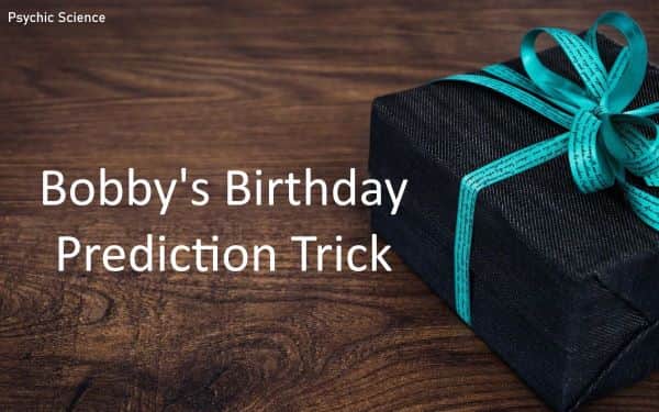 Bobby's Birthday Interactive Trick
