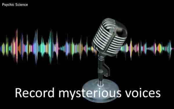 Electronic Voice Phenomena