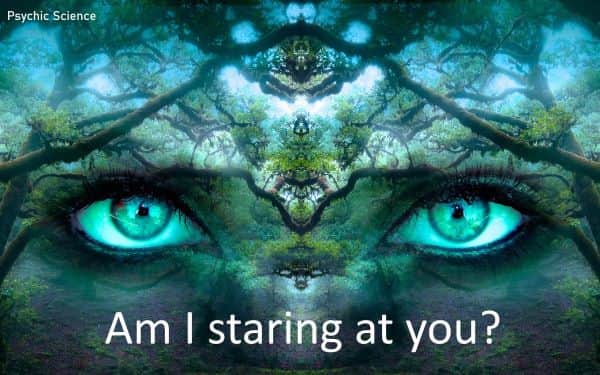 Staring Precognition Test