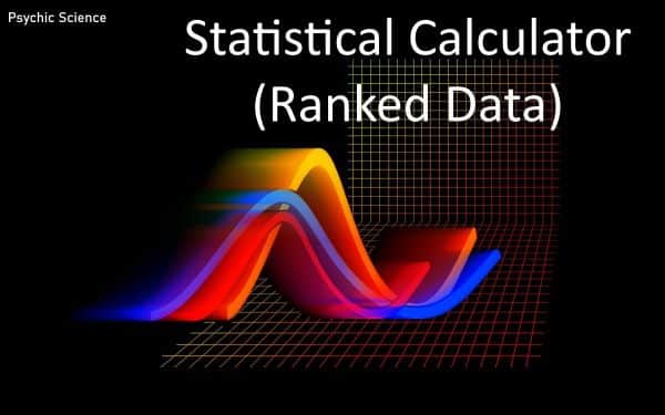 Statistical Calculator (Ranked Data)