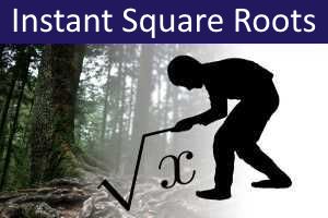 Instant Mental Calculation Of Square Roots