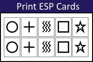 Print ESP (Zener) Cards